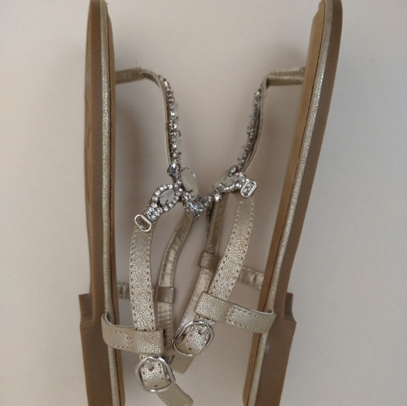 Andiamo Rhinestone Thong Sandal 8.5 NEW - Picture 3 of 7